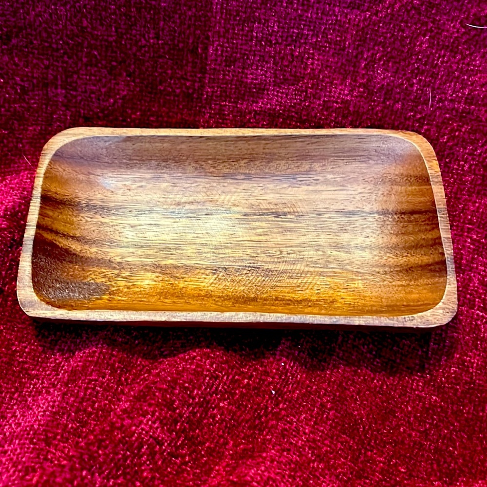 Vintage, Exotic Wood,Jewelry Tray